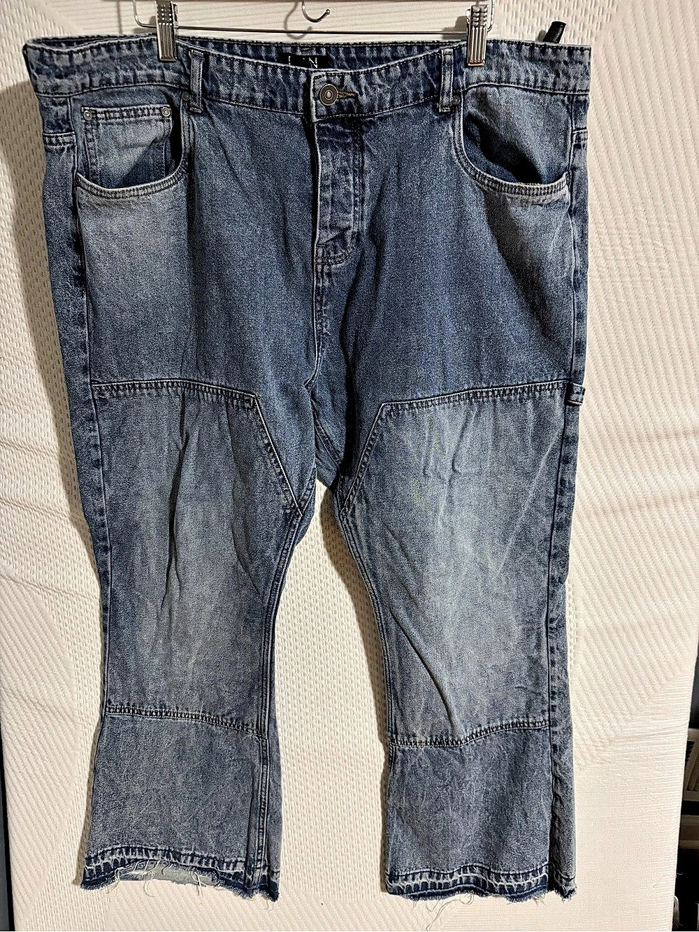 MAN boohoo man Relaxed Jeans in Blue Waist 44